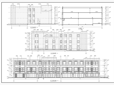 某小区配套商业底层商业建筑 施工图