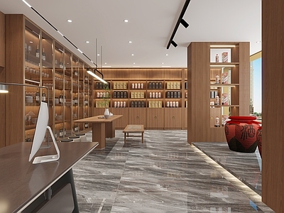 新中式烟酒店