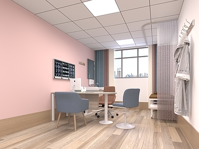 现代医院诊室 普通医院