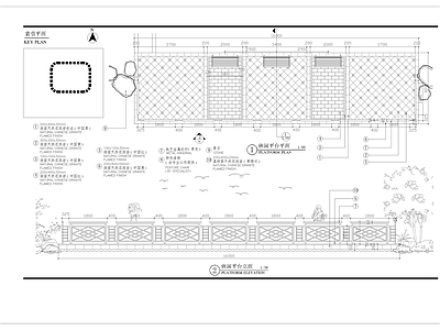 休闲平台细部 施工图