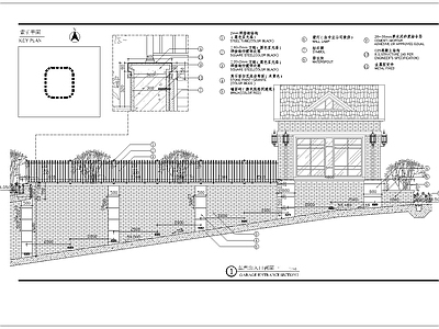 车库出入口细部 施工图 建筑通用节点