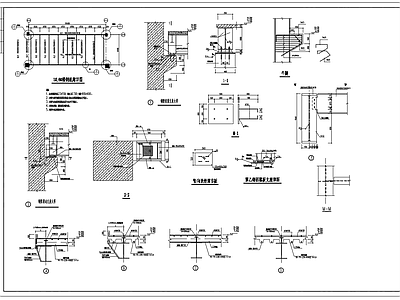 主楼之间钢结构连廊节点 施工图 建筑通用节点