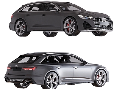奥迪RS6汽车模型