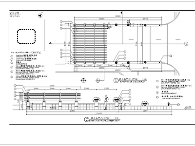 地下车库出入口细部 施工图 建筑通用节点