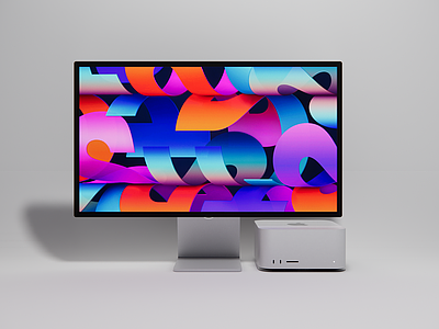 苹果电脑 mac studio studio display