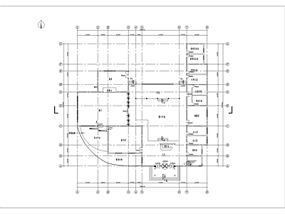 二层山地小型娱乐活动中心建筑 施工图 娱乐会所