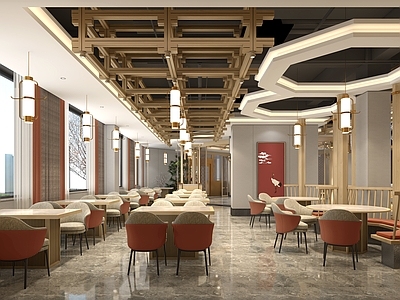 新中式自助餐厅