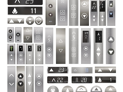 电梯按键 按钮 电梯屏 电梯按钮 楼层显示器