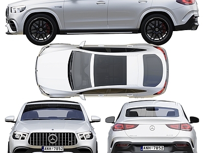 梅赛德斯奔驰 AMG GLE 63 越野车