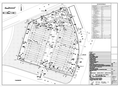 现代简约空港物流园 施工图 工业建筑