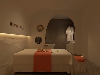 侘寂 侘寂风 SPA 美容VIP 包间