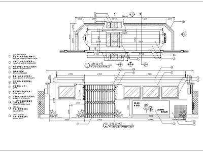 等候室细部 施工图 建筑通用节点