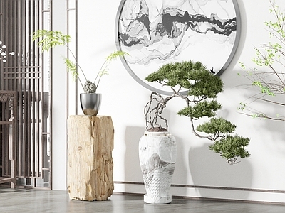 新中式盆景
