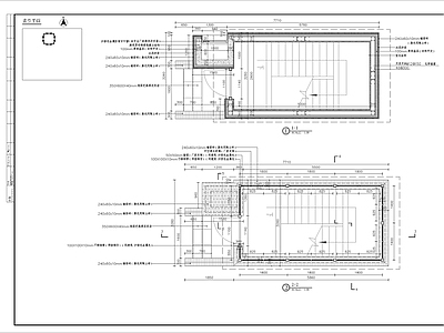 生活水房楼梯细部 施工图 建筑通用节点