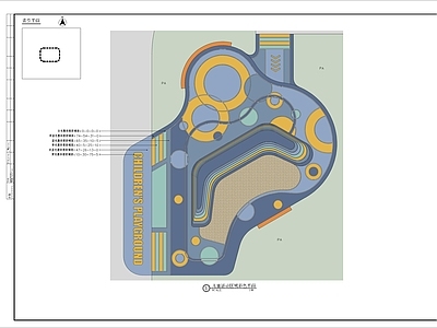 儿童活动区域细部 施工图 游乐园