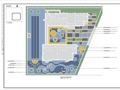 幼儿园规划及配套景观小品 施工图 游乐园