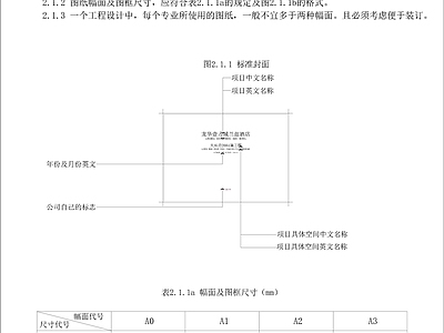 装饰施工图例规范设计说明