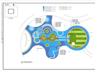 儿童活动场地及各设施细部 施工图 游乐园