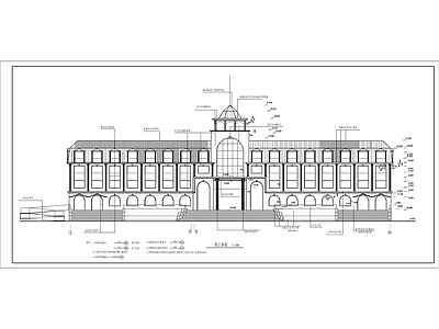 某殡仪馆建筑 施工图