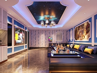 简欧KTV 包厢