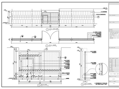 高端小区后门节点 施工图 建筑通用节点