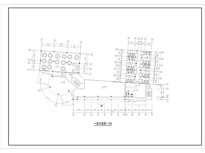 五层U字型酒店 施工图