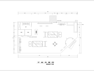 金陵百货专卖店装修 施工图