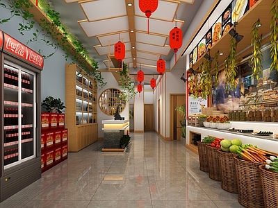 新中式餐饮店