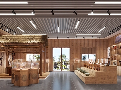 新中式瓷器商店