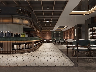 现代自助餐厅