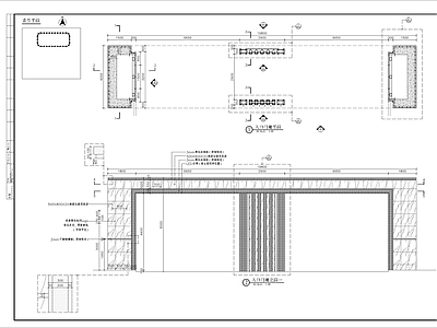 小区入户门楼细部 施工图 建筑通用节点