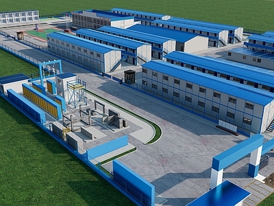 工地临建办公区 生活区 施工工地