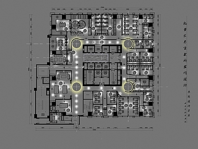 2023最新会所SPA平面方案图