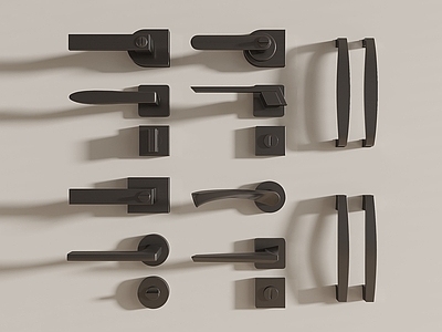 现代门把手 门拉手