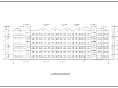 女生宿舍建筑 施工图