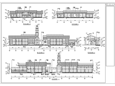 半岛娱乐会所建筑 施工图