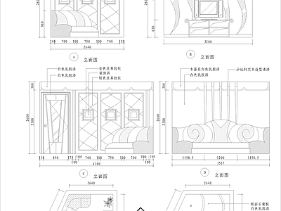 KTV装修设计CAD 施工图