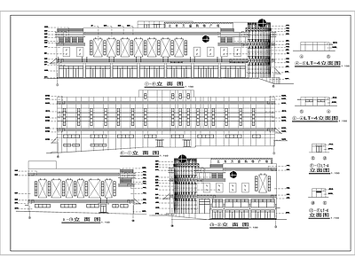 大连购物中心建施图 施工图