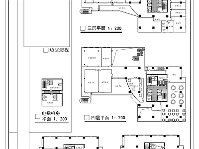 高层综合楼建筑概念方案 施工图