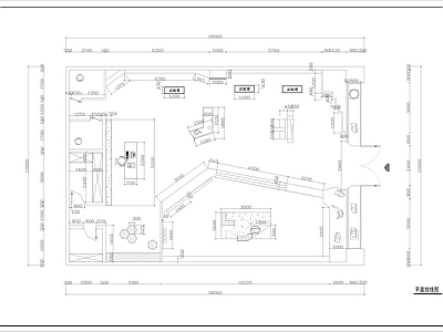 阿迪达斯鞋店专卖店全套 施工图