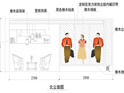 服装店室内 施工图