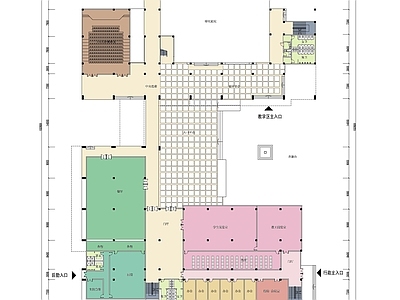 南京中学建筑 施工图