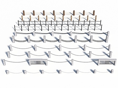现代围栏护栏 石材