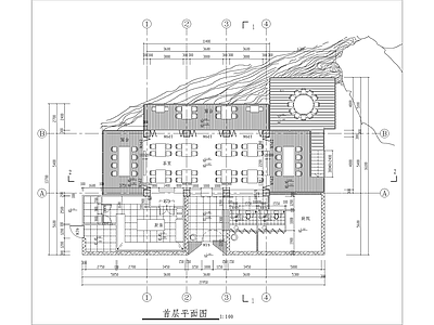 渡假村茶室全套 施工图 娱乐会所