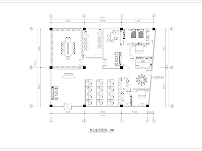 办公室精装修 施工图