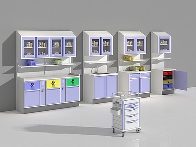 医疗器材 药柜 医疗分类垃圾桶 药品冷藏柜