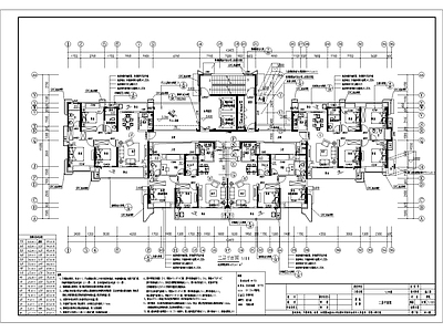 高层结构建筑 施工图