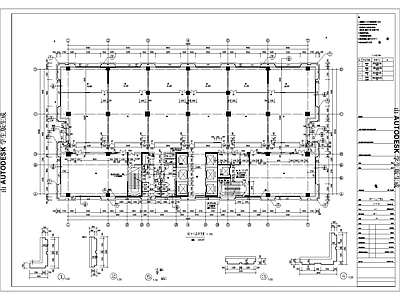 高层办公楼建筑 施工图