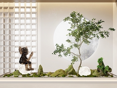 现代景观造景 造型