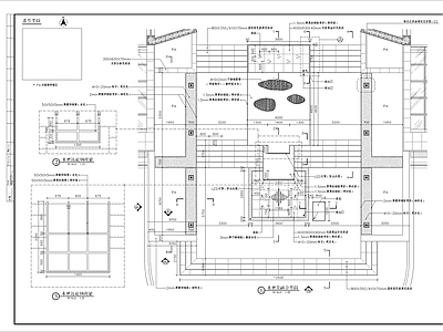 入口细部 施工图 建筑通用节点